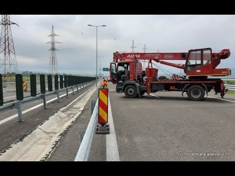 Autostrada Lugoj - Deva, ziua deschiderii Lotului 4, zona Ilia