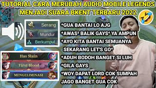 Download lagu Tutorial cara merubah audio ml menjadi suara bkent terbaru 2022 mp3