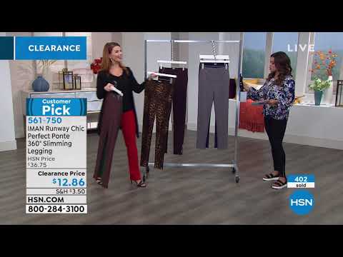 HSN | Iman Global Chic Fashion Clearance Up To 60% Off 08.01.2019 - 01 PM