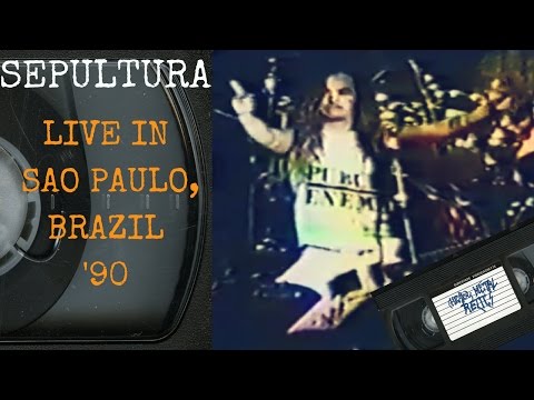Sepultura Live in Sao Paulo Brazil May 1990 FULL CONCERT