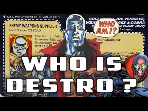 History and Origin of GI Joe's DESTRO!