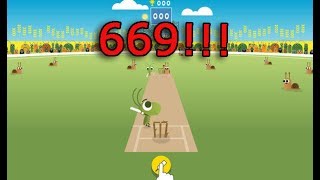 World's High Score on Google Doodle ICC Cricket Game [AndroLover]