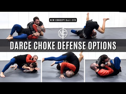 New Concept BJJ | Darce Choke Defense Options | NoGi Coach Caleb Flippin