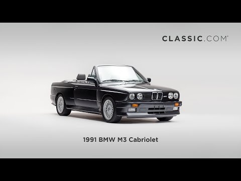 Studio Video: 1991 BMW M3 Cabriolet