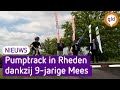 Pumptrackbaan in Rheden dankzij 9-jarige Mees