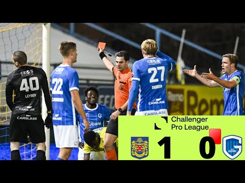 SK Beveren - Jong Genk: 1-0 Rode Kaart: Aziz Ouattara Mohammed