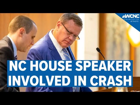 NC House Speaker Tim Moore describes crash, driver charged with DWI
