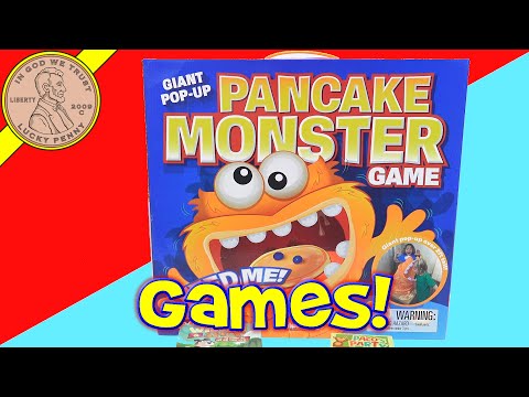 Pancake Monster Game - Blue Orange