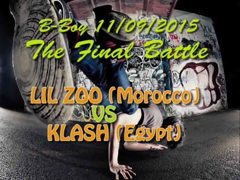LIL ZOO "Morocco" VS KLASH "Egypt" B-Boying Battle 2015 Middle East Africa Final