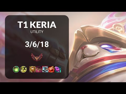 T1 Keria Bard vs Janna UTILITY - KR GRANDMASTER Patch 15.11