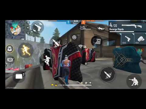 fre fire highlights mode ruok apelapato (desert m1014 mp40)