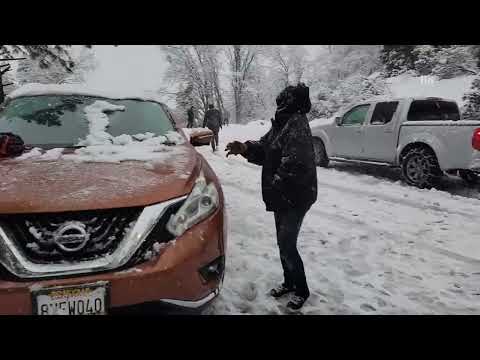 New Years Eve Snow Storm Closes Interstate 80 - Donner Pass, California  12.31.22