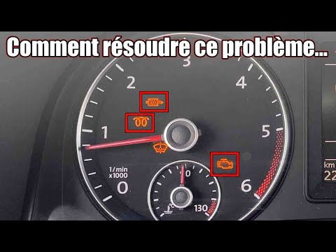 Voyant de préchauffage,, de FAP et Check Engine clignotants et perte de puissance VW, Skoda Audi TDI