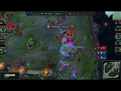 OPL Split 2 2017 - Week 7 Day 1: AV vs LGC | DW vs RGC