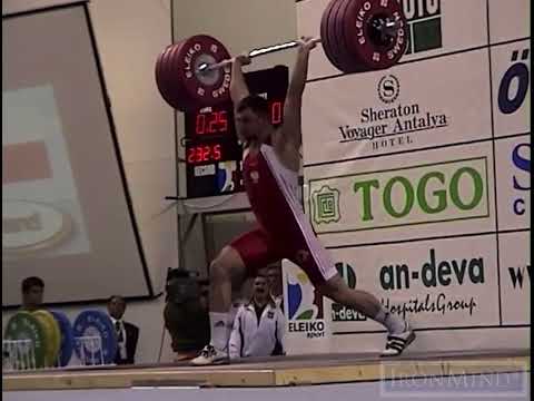 Szymon Kolecki (94) 230 kg clean and jerk