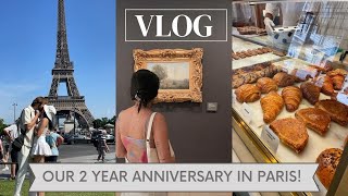 VLOG || OUR 2 YEAR ANNIVERSARY IN PARIS!