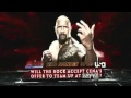 WWE Raw 10 31 11 The Rock Returns Promo Halloween Night