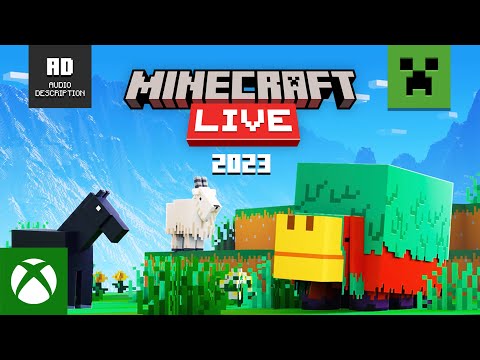 Xbox - [Audio Description] Minecraft Live 2023