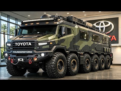 This 12x12 Toyota 2026 THUNDERSTORM Moterhome is PURE INSANITY on Wheels!