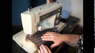 Demonstration Video of a Vintage Kenmore 158.14100  Sewing Machine