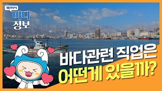 바다관련 직업, 해양관련 직업에 대해 알아보자!