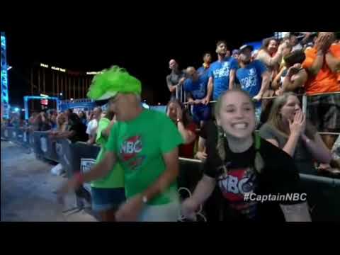 Jamie Rahn's Shocking Stage 1 Fail - American Ninja Warrior 2016
