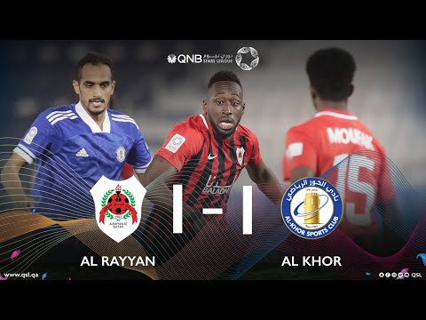 Al Rayyan 1-1 Al Khor | week 22
