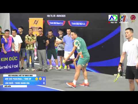 ANH CHÚ/ TÙNG HẢI PHÒNG vs LINH MUỐI/ TRUNG KHÁNH HÒA - GIẢI VIỆT TRÌ FAMILY 2025