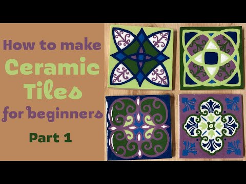 How to make Ceramic Tiles for beginners -Part 1