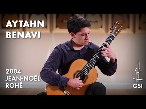 Angelo Gilardino's "Colloquio con Andrés Segovia" played by Aytahn Benavi on a 2004 Jean-Noël Rohé