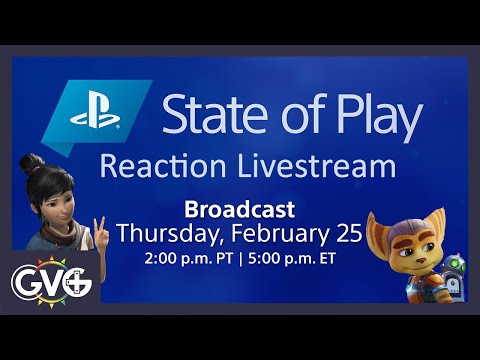 Let's Watch Sony's State of Play! (2/25/21)