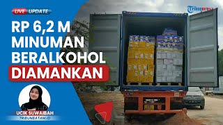 Bea Cukai Batam Amankan Minuman Beralkohol Senilai Rp 6,2 Miliar di Pelabuhan Batu Ampar