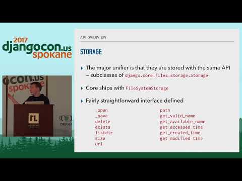 DjangoCon US 2017 - Files in Django by Josh Schneier