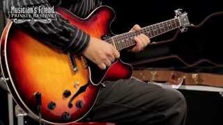 Video thumbnail for Gibson 2014 ES-335 Electric Guitar, Bourbon Burst by Musician's Friend