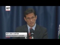 Cantor Pleased With Kissing Congressman Apology
