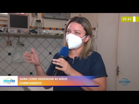 Como higienizar as mãos corretamente 15 03 2021