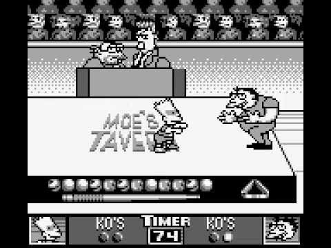 Game Boy Longplay [064] The Simpsons - Bart vs. The Juggernauts