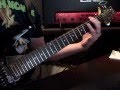 The Haunted - Human Debris guitar cover