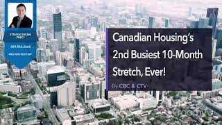Canadian Housing Second Busiest 10 Month Stretch