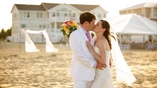 preview picture of video 'Sandbridge Beach Wedding in Virginia Beach - Beth & Bill'