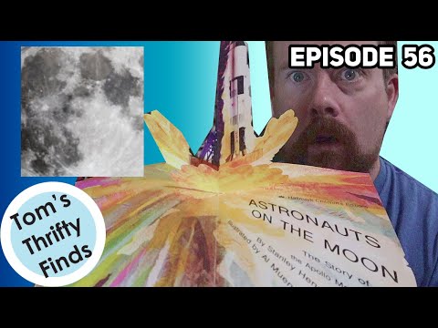 Moon Landing POP UP BOOK! - Tom's Thrifty Finds #56
