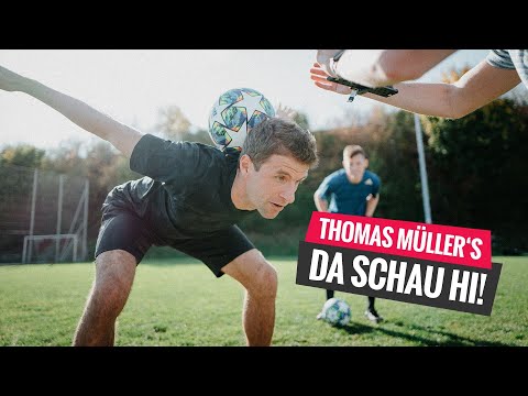DA SCHAU HI – Thomas Müller meets football freestyler John Farnworth