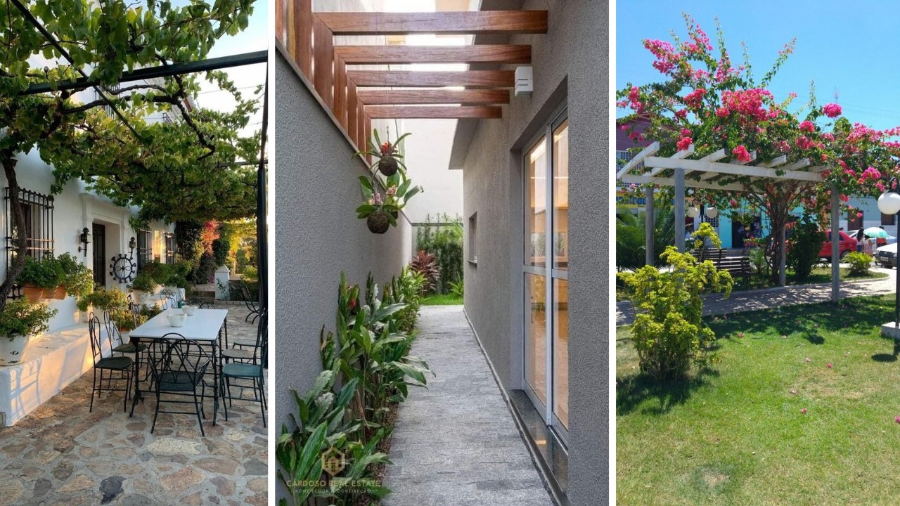+164 encantadores DISEÑOS para PATIOS EXTERIORES mágicos para relajarte y disfrutar en tu hogar