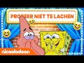 CHALLENGE: PROBEER NIET TE LACHEN! ?  | WIST JE DATJE-QUIZ | Nickelodeon Nederlands