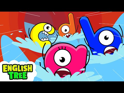 Giant Water Slide | Kids Song | English Tree TV