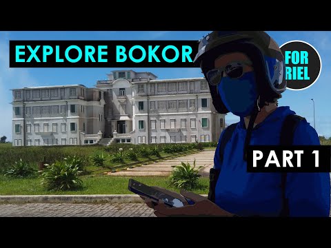 Cambodia's amazing Bokor - Part 1: abandoned buildings, mountains, epic scenery!