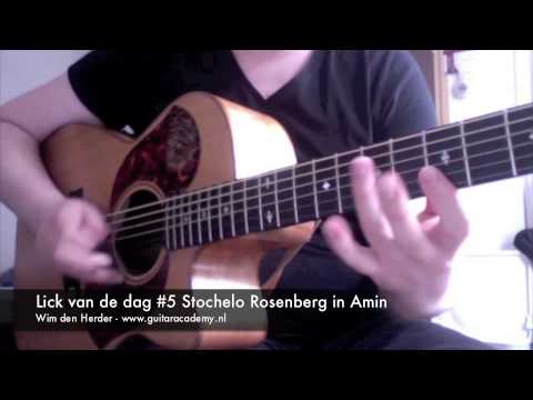 Wim's GuitarLickzz #5: Stochelo Rosenberg in Amin