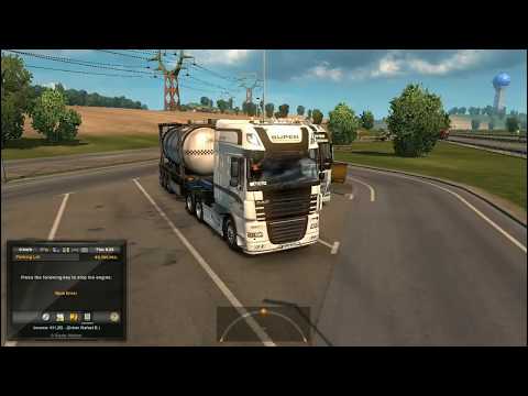 ETS2 DAF. Lead from rotterdam to Le havre