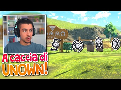 Catturiamo TUTTI gli Unown di Leggende Pokemon Arceus!