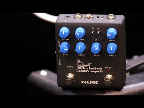 Nu-X Melvin Lee Davis Bass Preamp + DI Demo | NAMM 2020
